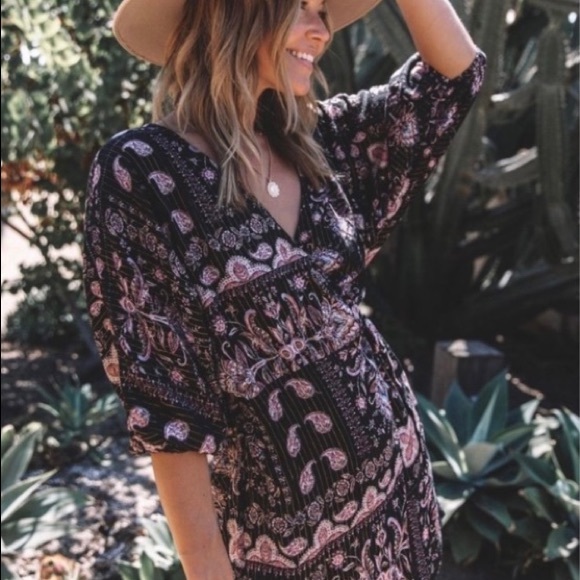 NWT Celeste Boho Dress Lovestitch Medium - Picture 1 of 4